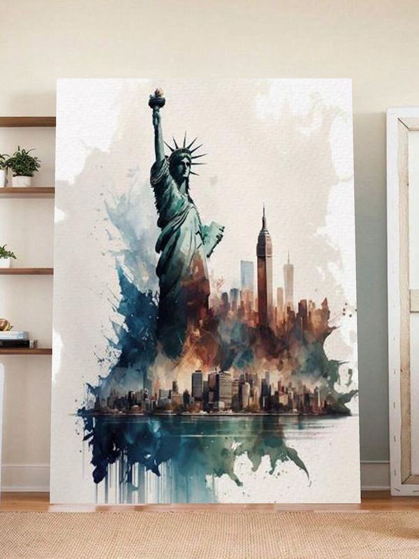 Liberty in Watercolor