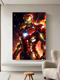 Iron Will – Explosive Iron Man Wall Art