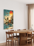 Island Escape – Tropical Luxury Dreamscape Art