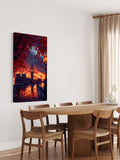Autumn in London – Big Ben Sunset Art Print