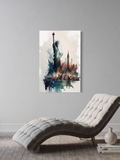Liberty in Watercolor