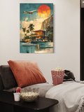 Island Escape – Tropical Luxury Dreamscape Art
