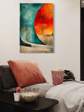 Portal to Tranquility – Surreal Sunset Landscape Wall Art on Canvas