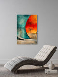 Portal to Tranquility – Surreal Sunset Landscape Wall Art on Canvas