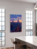 Paris Skyline at Dusk – Eiffel Tower Wall Art