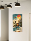 Island Escape – Tropical Luxury Dreamscape Art