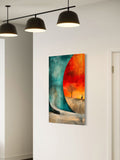 Portal to Tranquility – Surreal Sunset Landscape Wall Art on Canvas