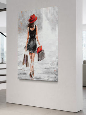 Scarlet Stroll – Where Elegance Meets Expression