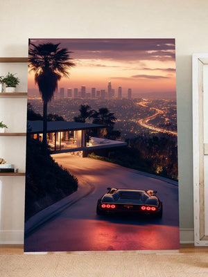 Neon Drift Studio – Luxury Car & Cityscape Wall Art