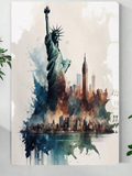 Liberty in Watercolor