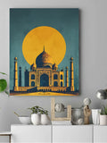 Taj Mahal Canvas Wall Art – Digital Print for Modern & Traditional Spaces